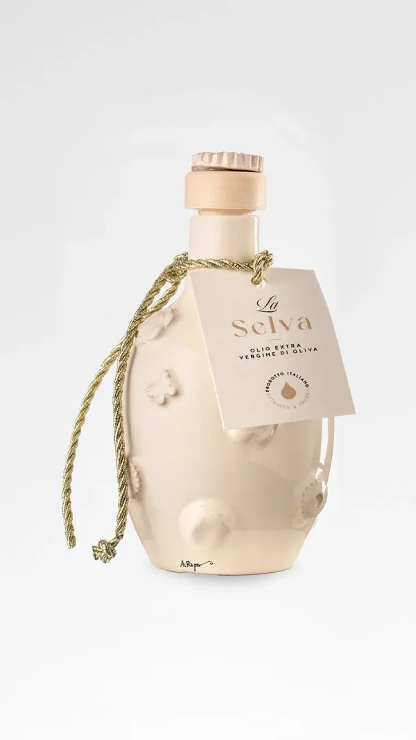 Bomboniera con rilievo beige