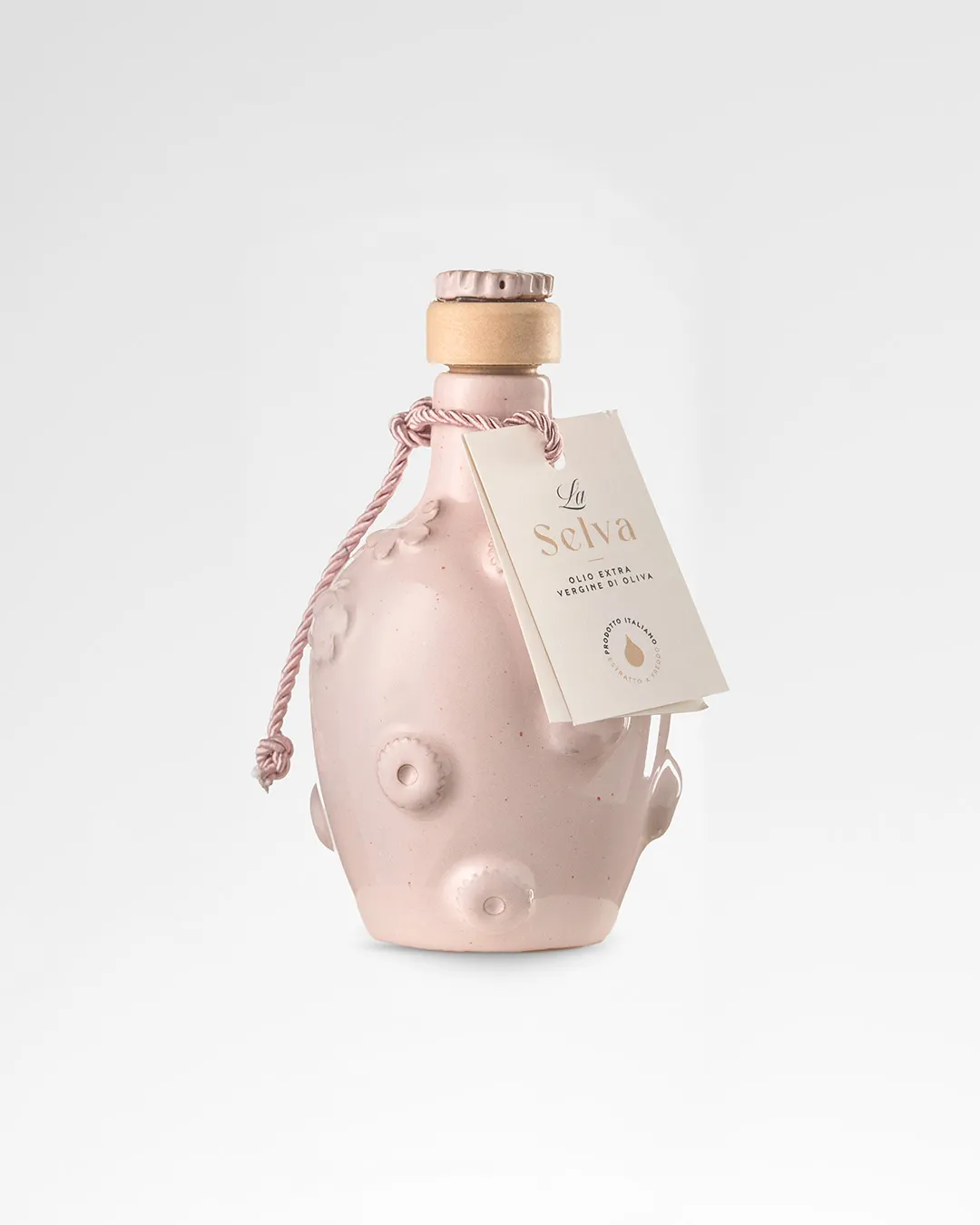 Bomboniera con rilievo rosa