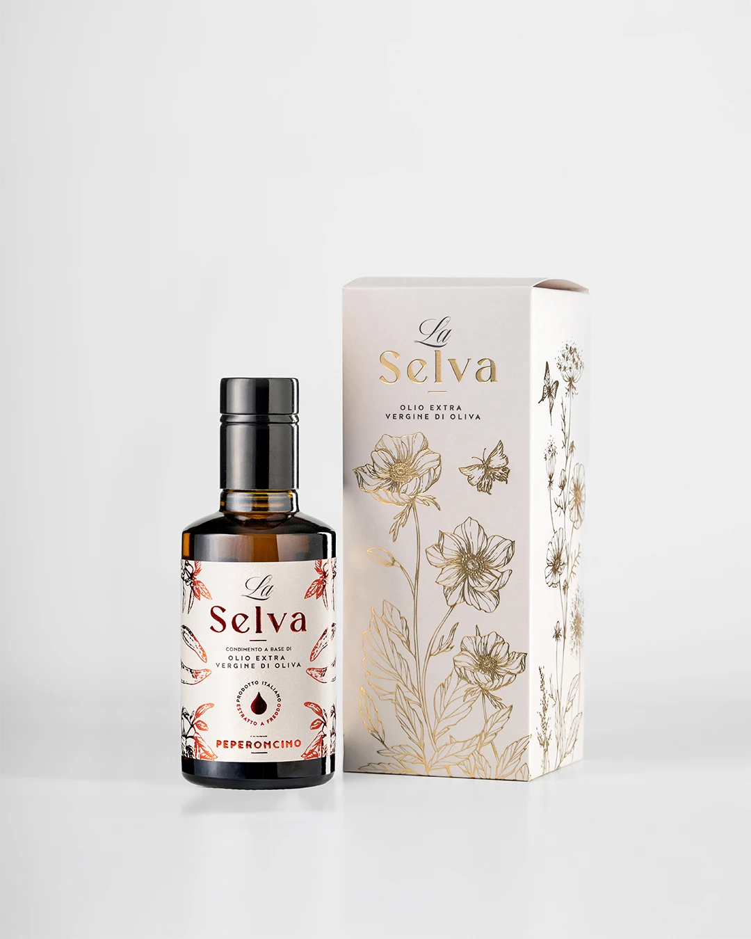 Olio extravergine d'oliva aromatizzato al peperoncino