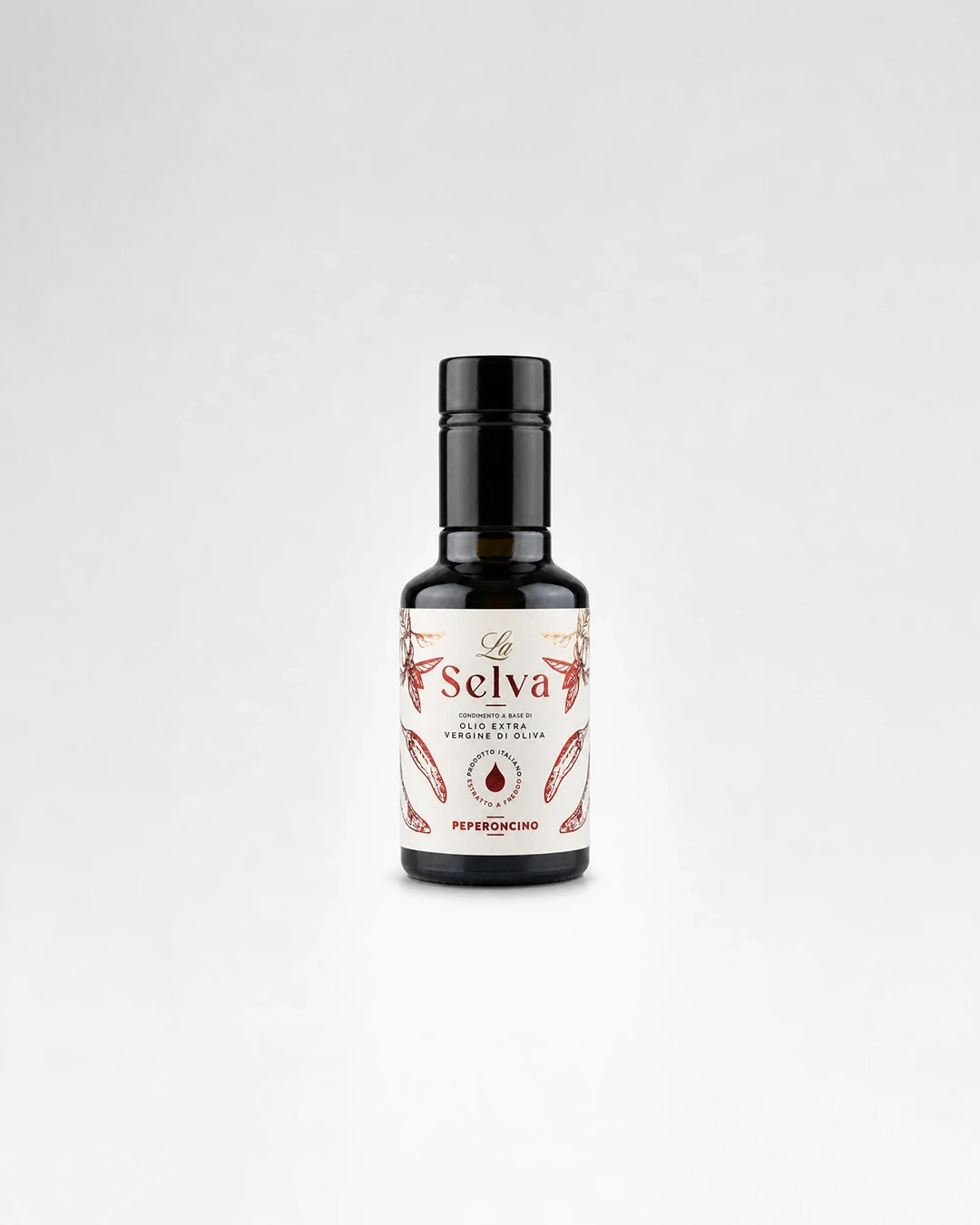 Olio extravergine d'oliva aromatizzato al peperoncino - 100ml