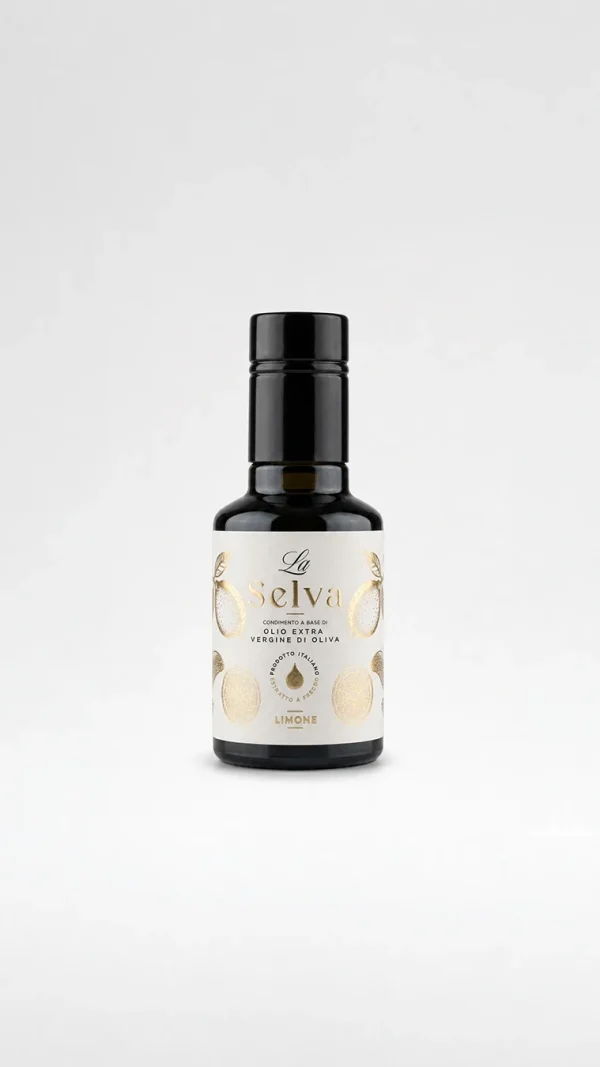 Olio extravergine d'oliva con limoni freschi - 100ml
