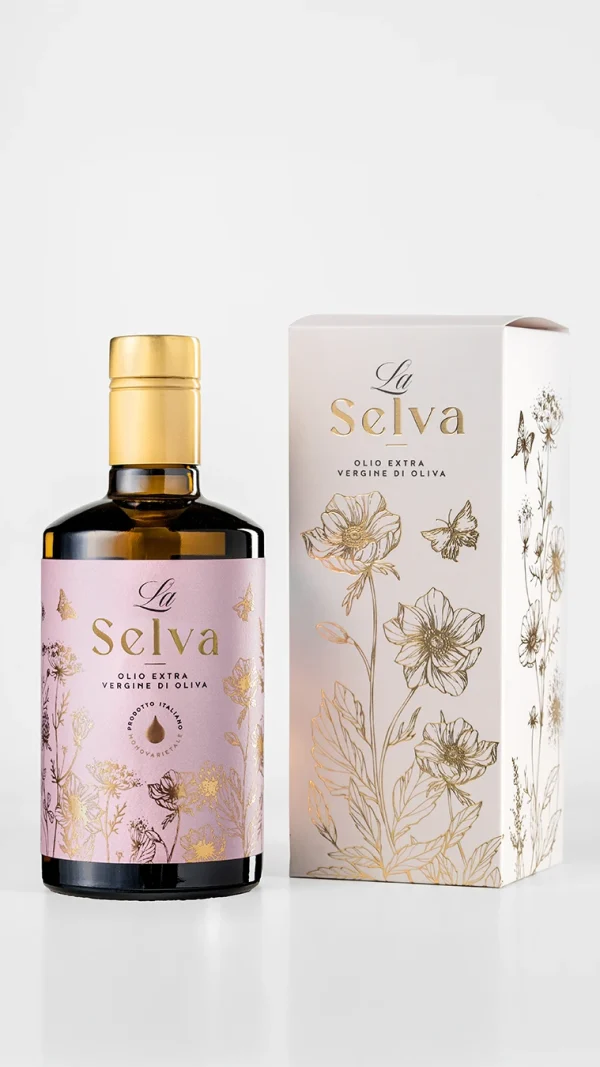 Olio Extravergine d'Oliva Fruttato Leggero, monovarietale Frantoio - 500 ml