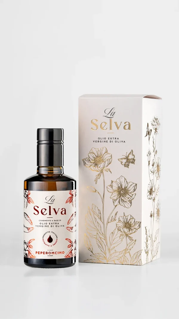 Olio extravergine d'oliva aromatizzato al peperoncino